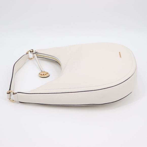 Brand New Michael Kors Lydia Pebbled Leather Hobo Shoulder...